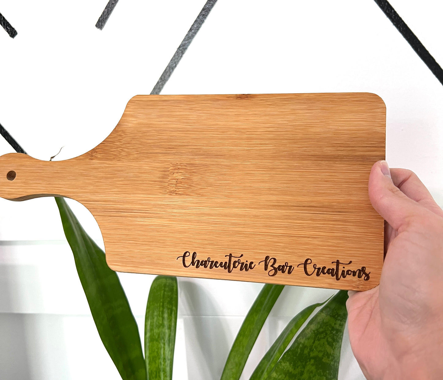 Mini Personalized Charcuterie Board Bottom Text