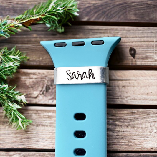 Name Watch Band Charm