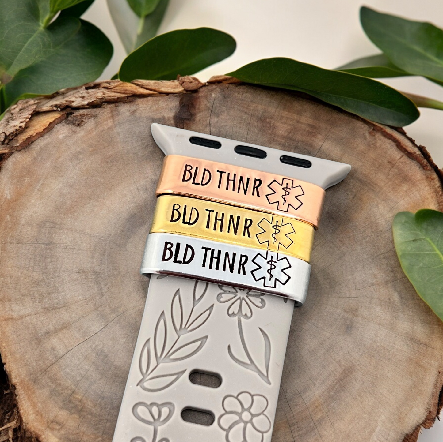 Blood Thinner Star of Life Watch Band Charm