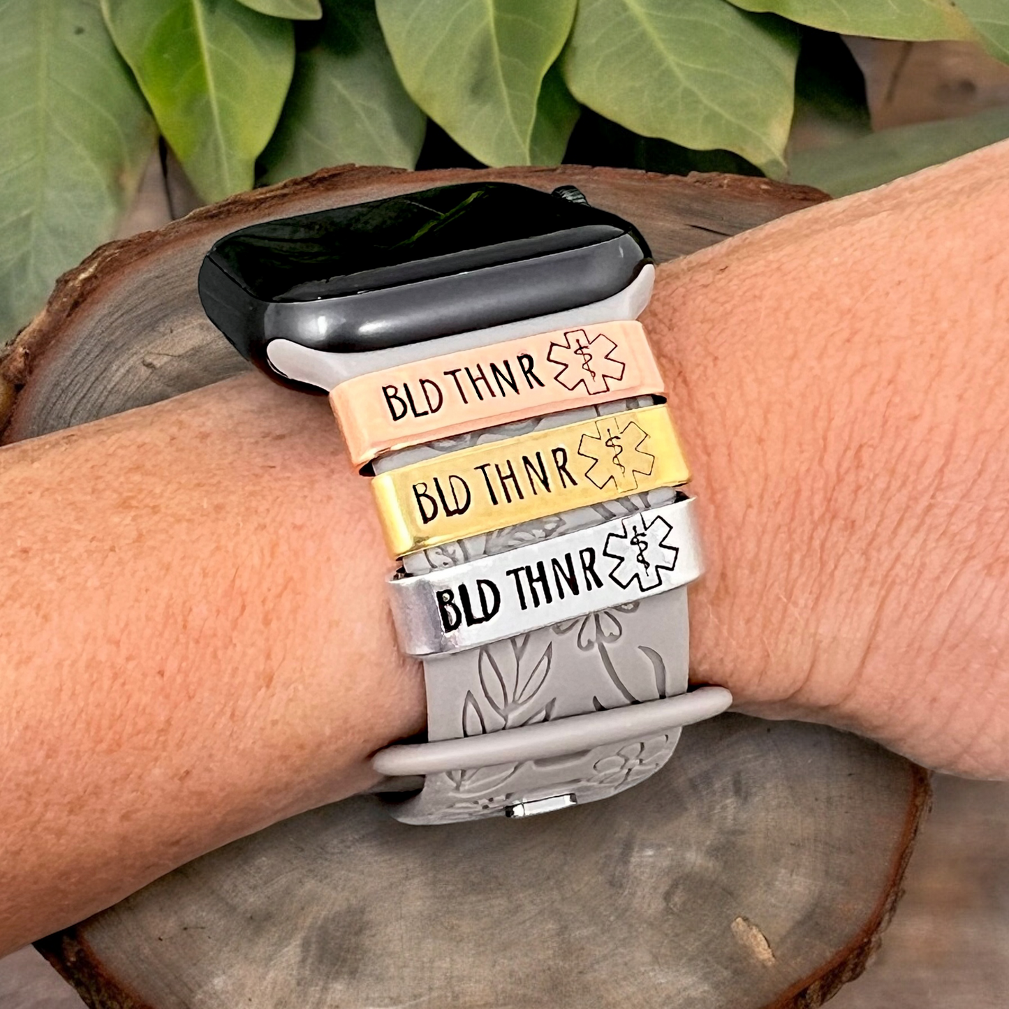 Blood Thinner Star of Life Watch Band Charm