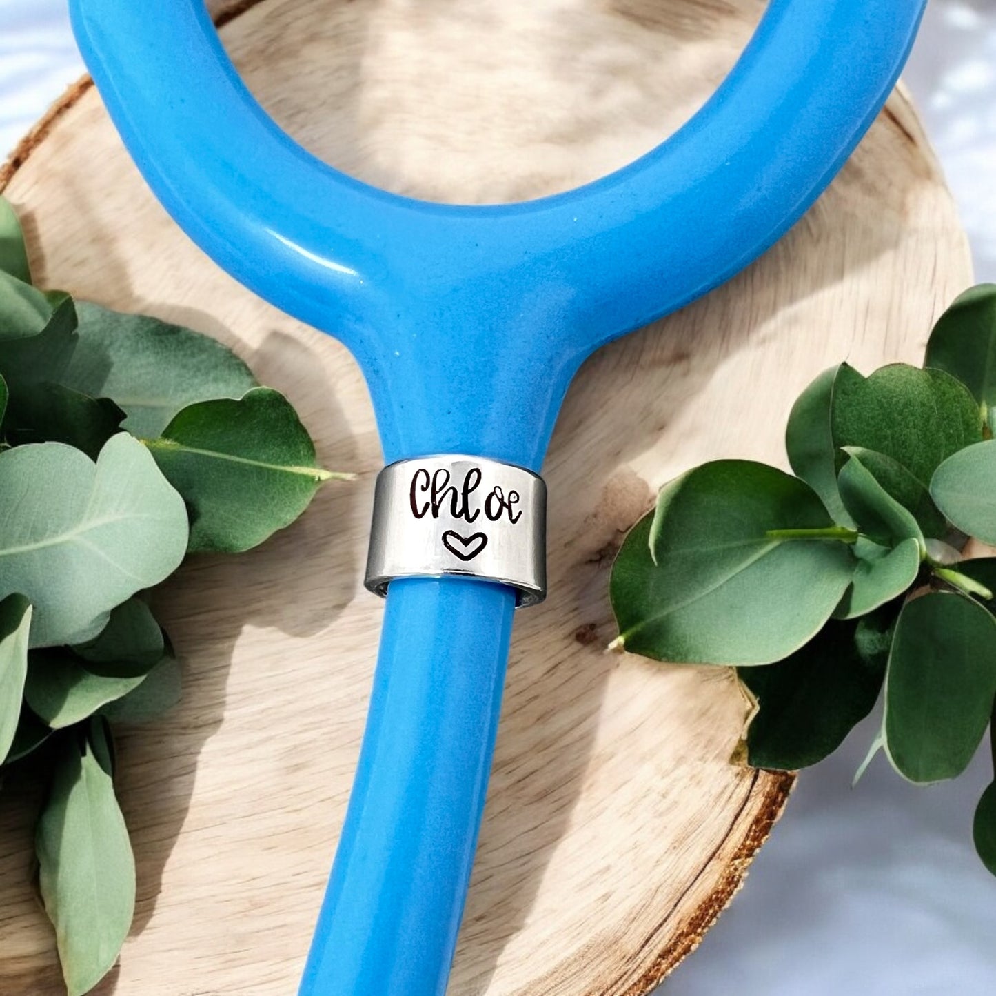 Heart Stethoscope Tag