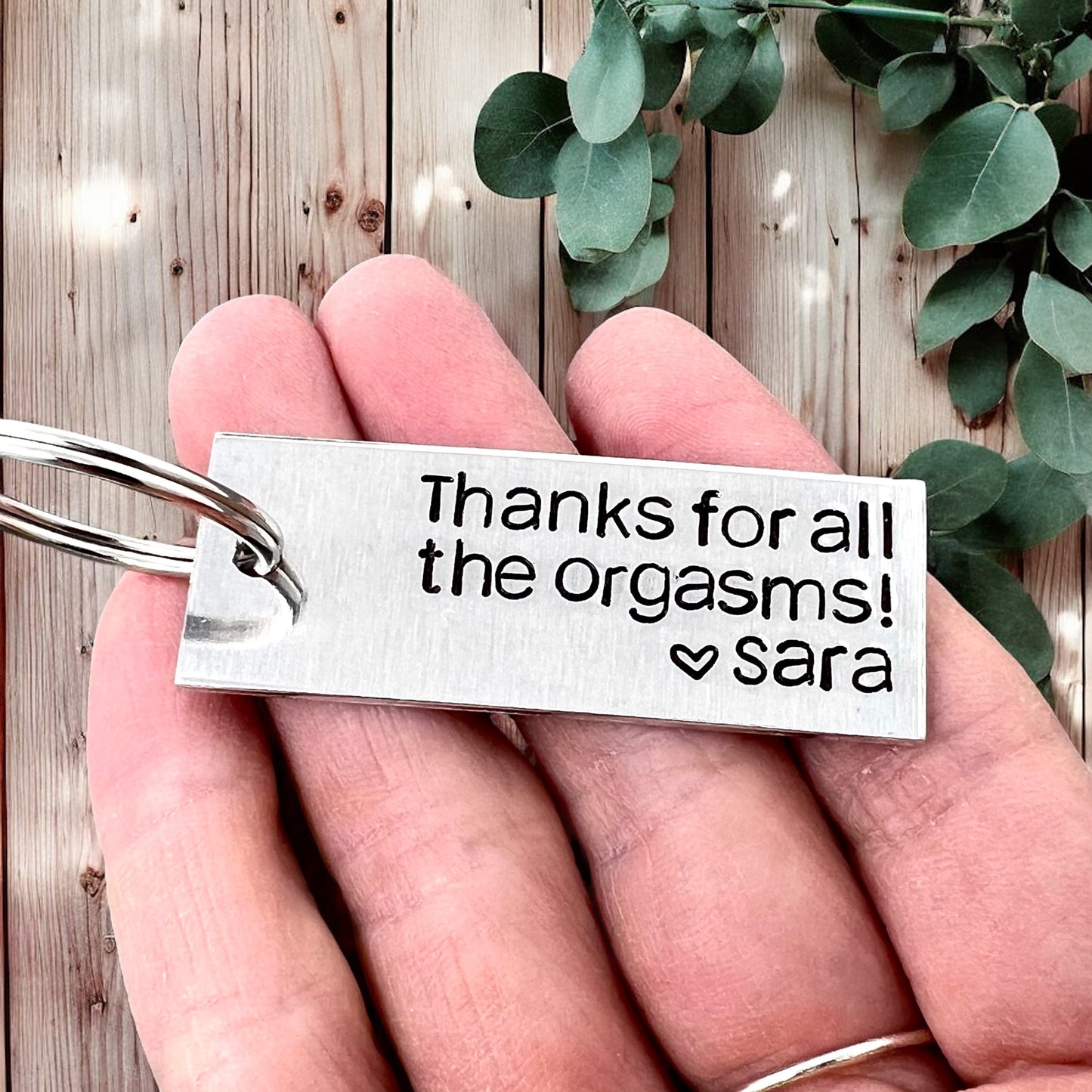 Thanks For All The Orgasms Keychain