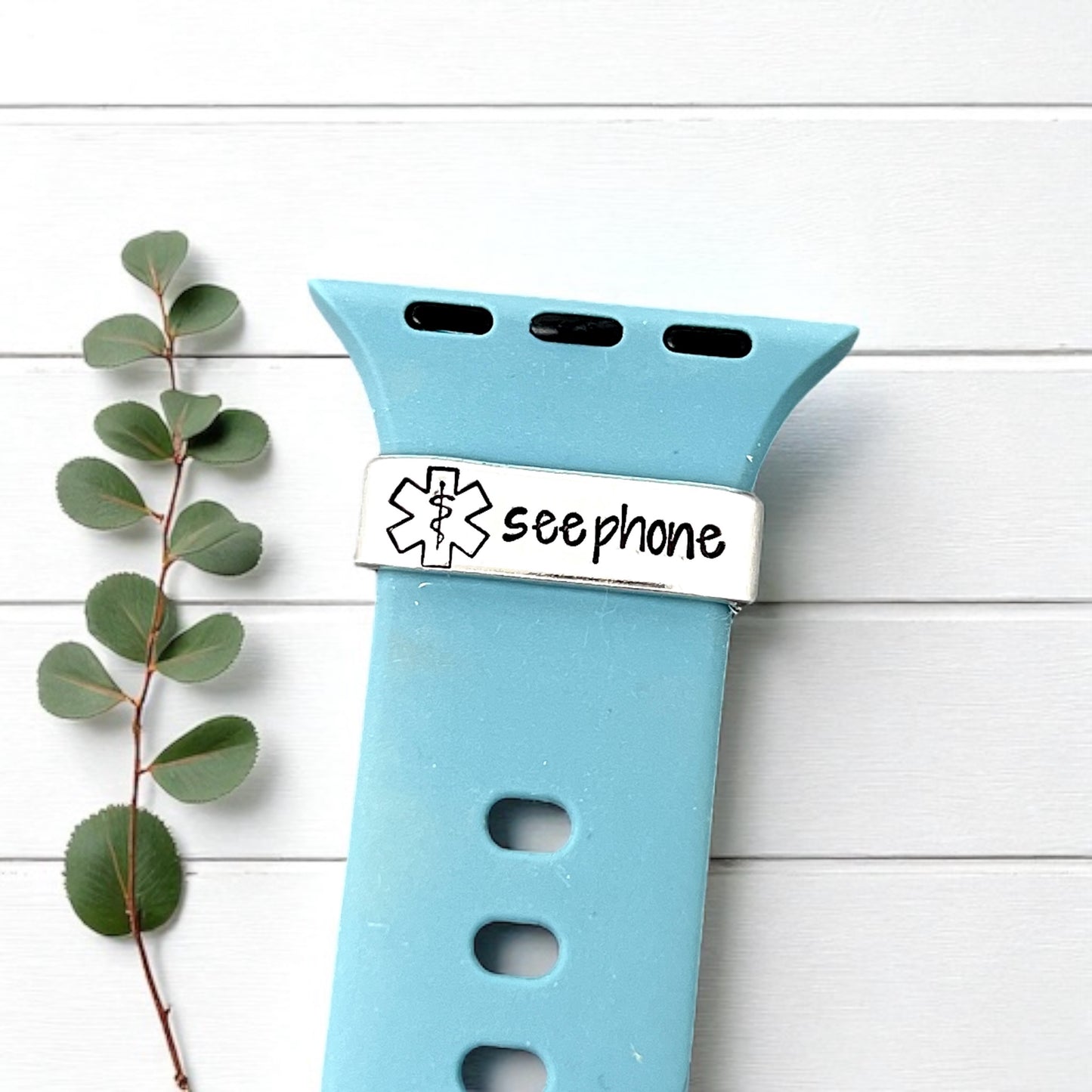 See Phone Watch Band Charm