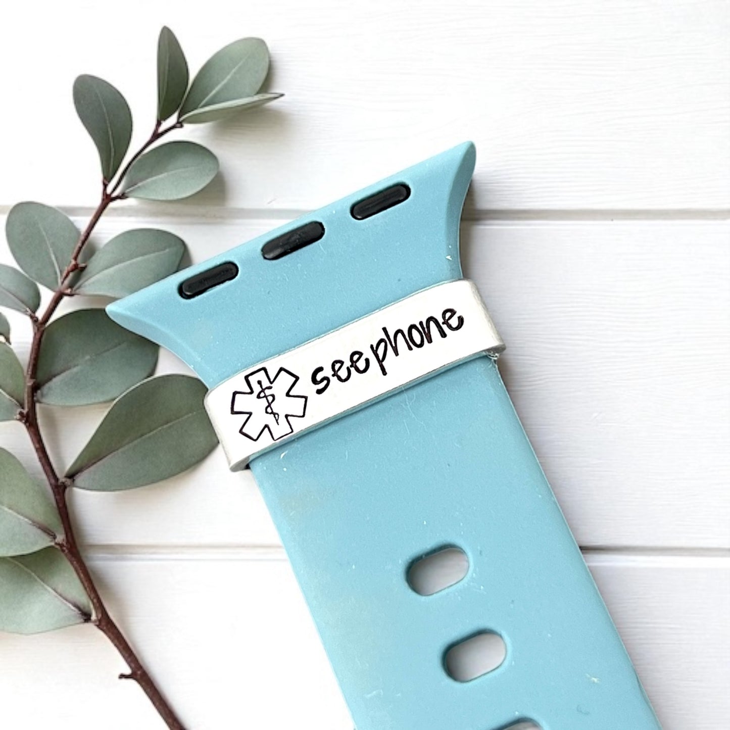 See Phone Watch Band Charm