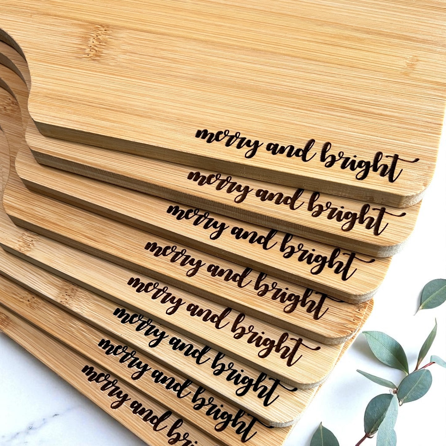 Mini Personalized Charcuterie Board Bottom Text