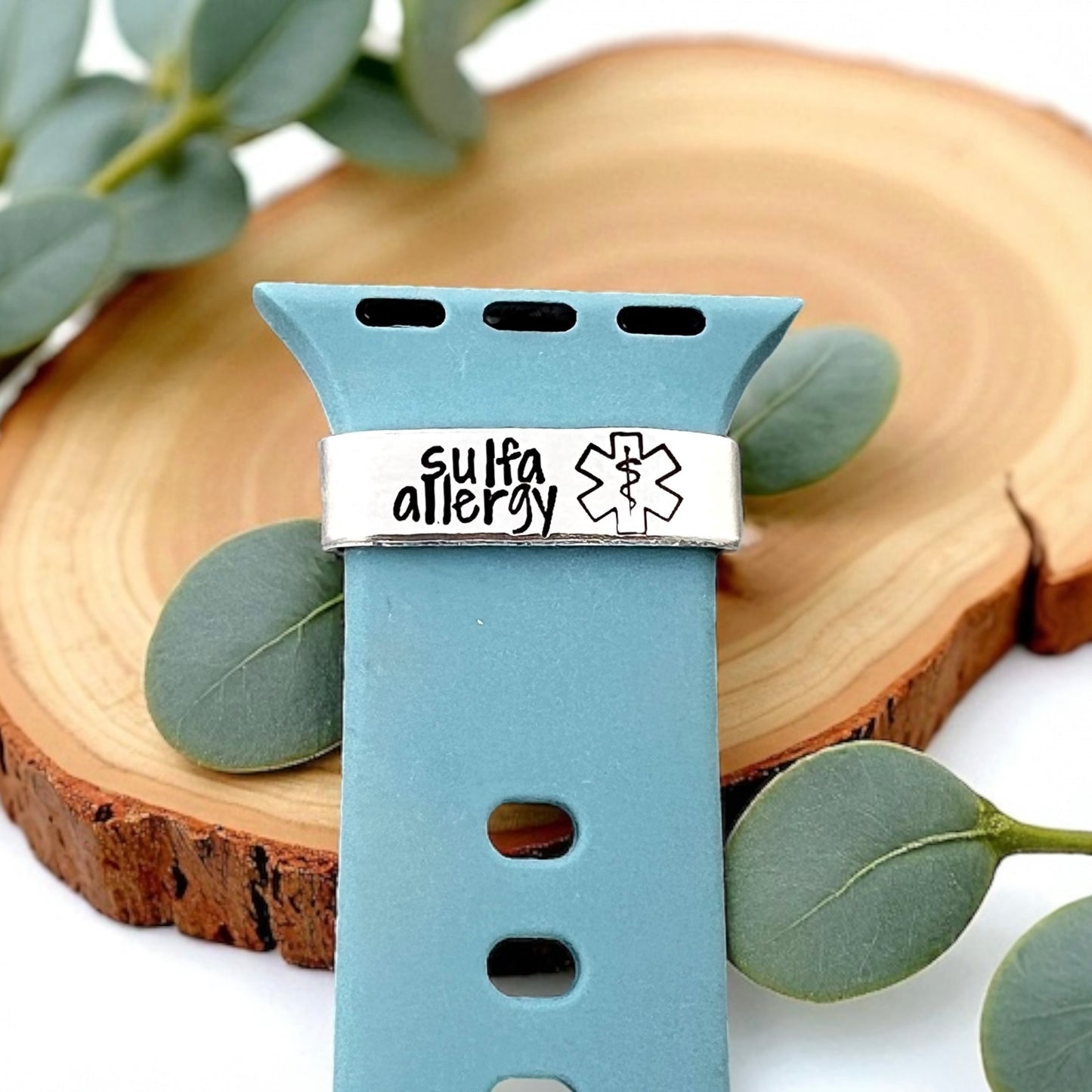 Sulfa Allergy Watch Charm