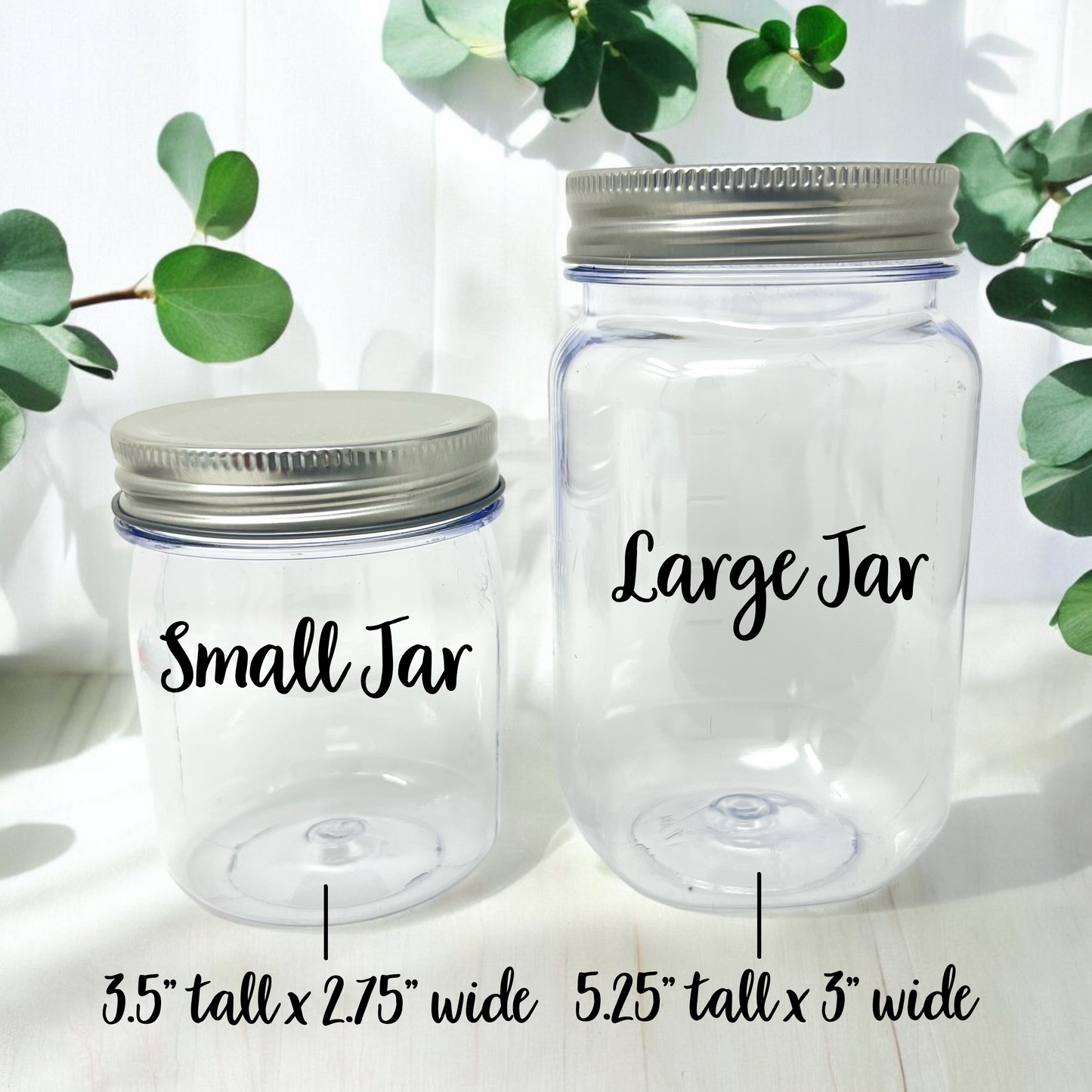 Personalized Name and Year Seashell Jar