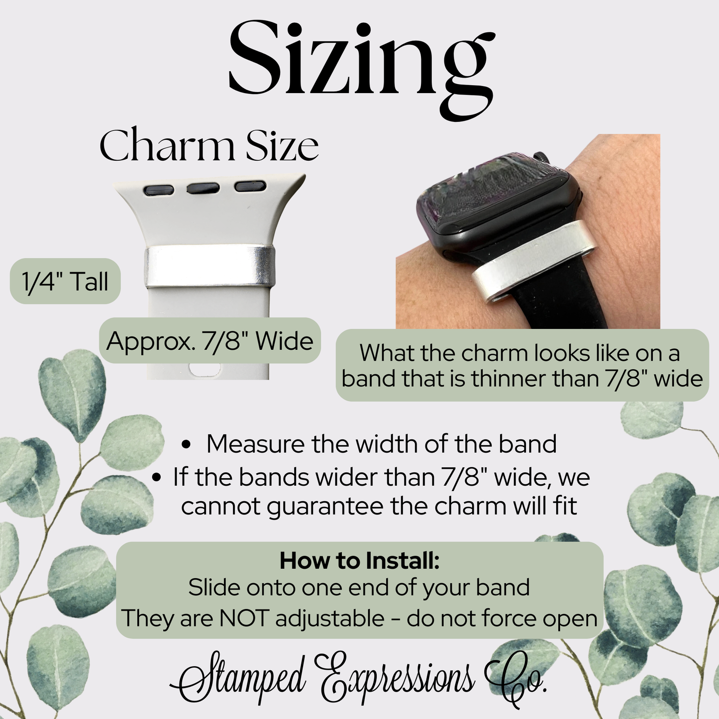 T2D Watch Band Charm