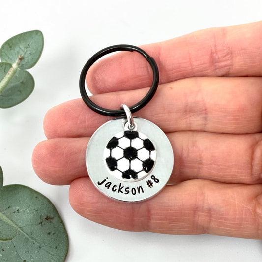 Soccer Keychain