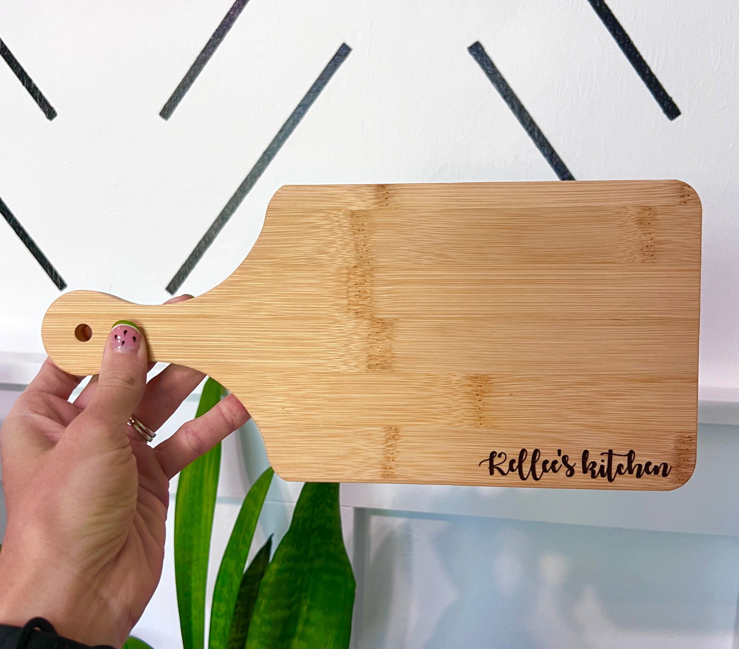 Mini Personalized Charcuterie Board Bottom Text