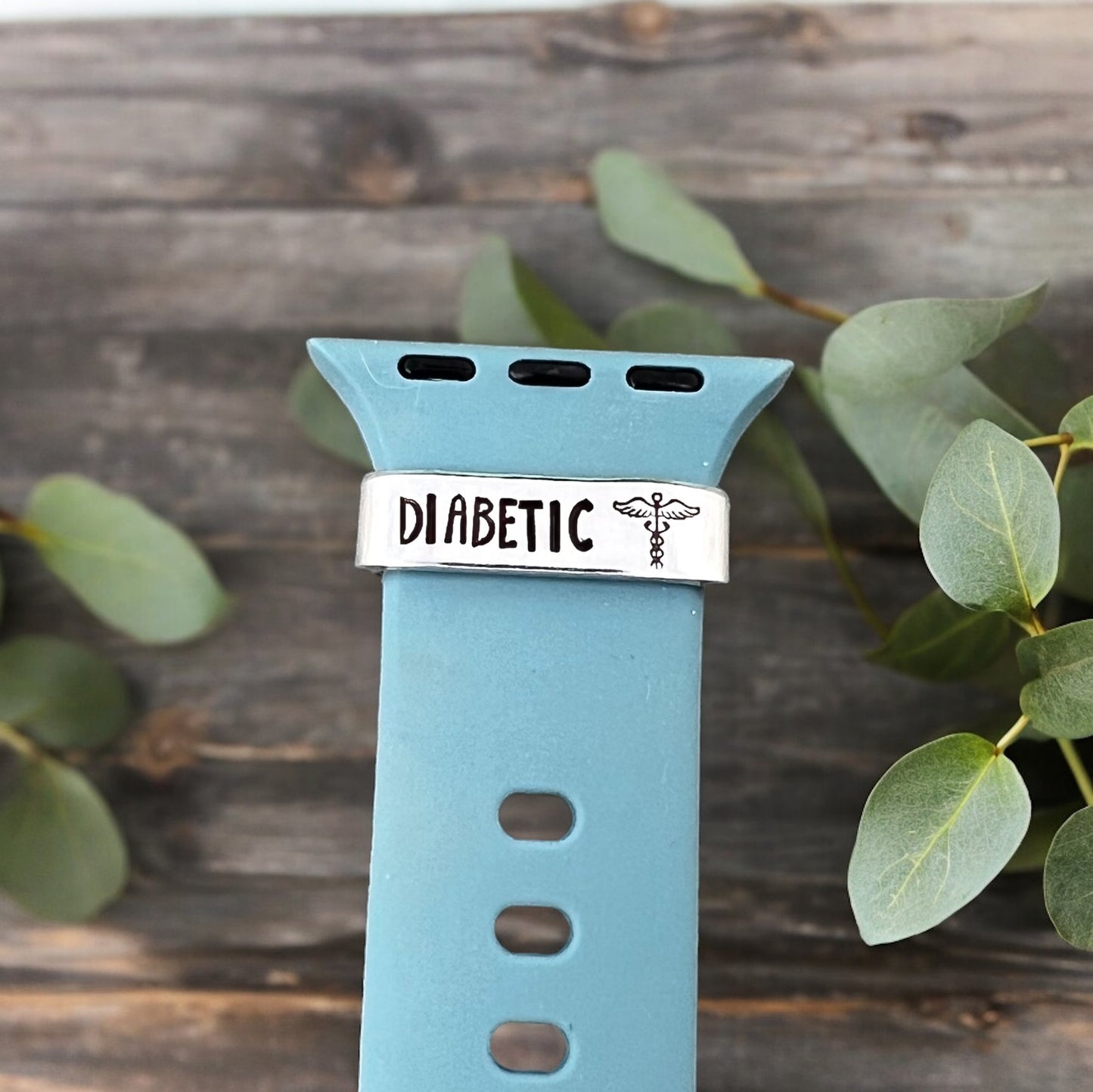 Diabetic Watch Band Charm