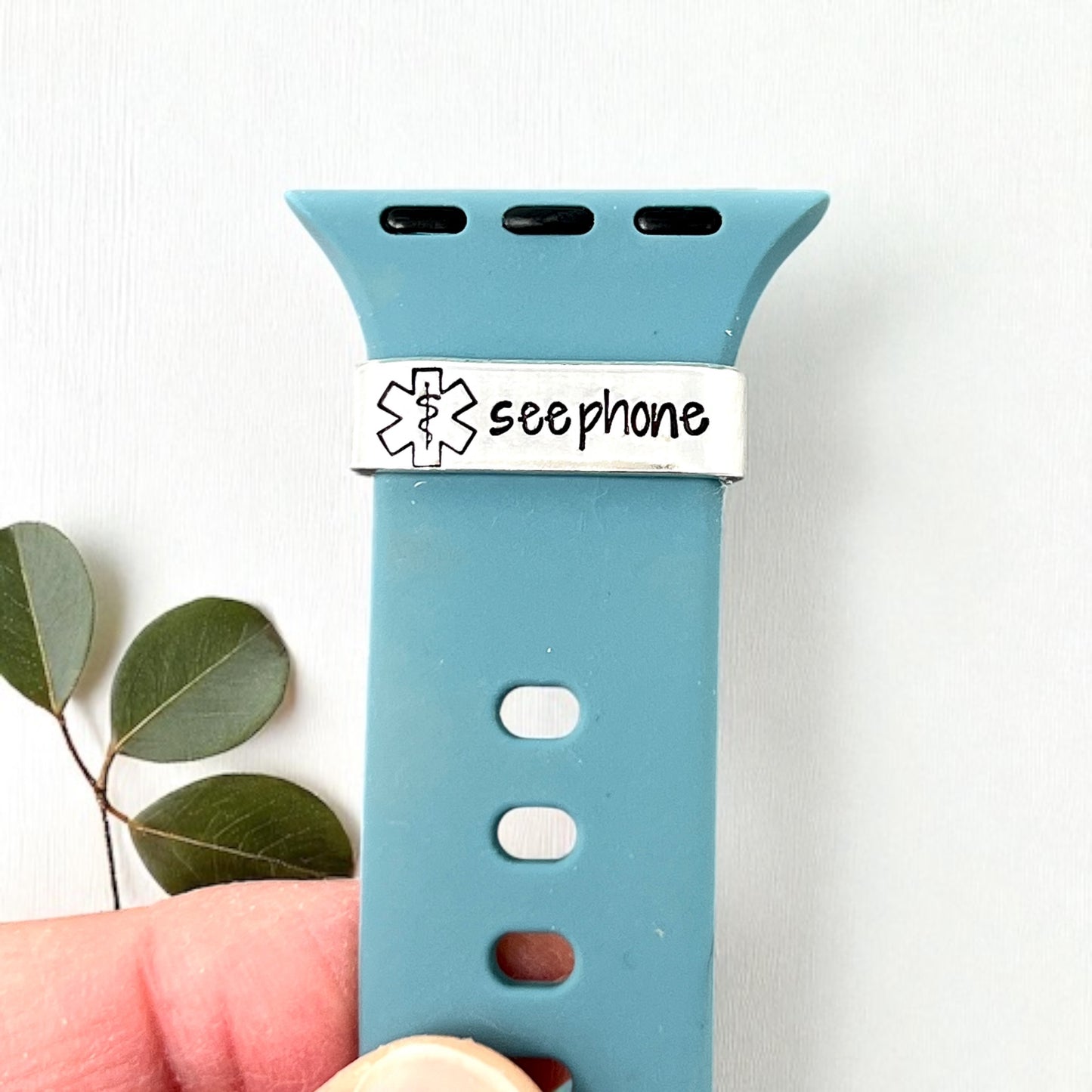 See Phone Watch Band Charm