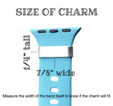 Initials Watch Band Charm